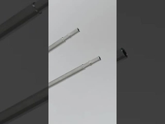 Agulha eletrocirúrgica de aço inoxidável reutilizável personalizada OEM, consumíveis de seringa com ponta de agulha de eletrodo