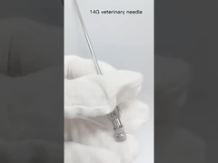 Agulhas de injeção veterinária de aço inoxidável personalizadas - Agulhas hipodérmicas para vacina animal e veterinário