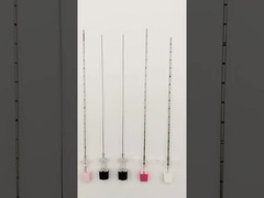 Agulhas descartáveis ​​para bloqueio de nervos - Agulha espinhal para anestesia em aço inoxidável